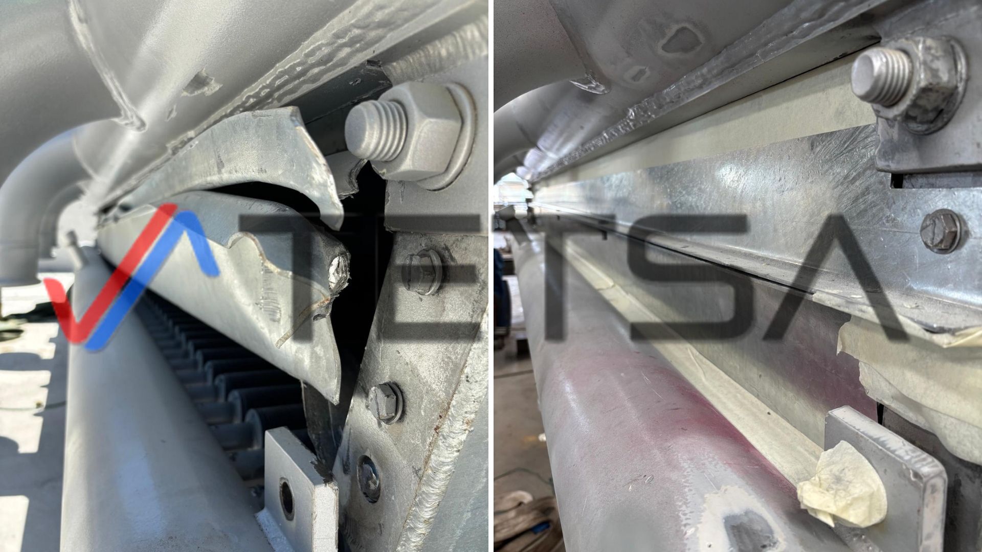 Repair of Finned Tube Heat Exchangers