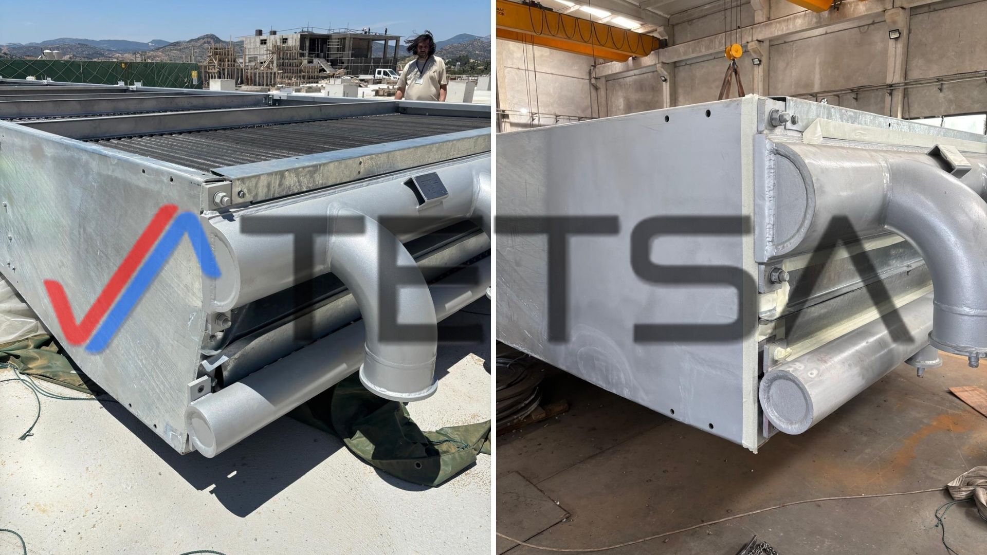 Repair of Finned Tube Heat Exchangers