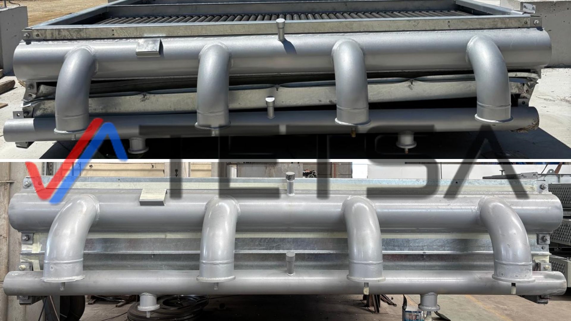 Repair of Finned Tube Heat Exchangers