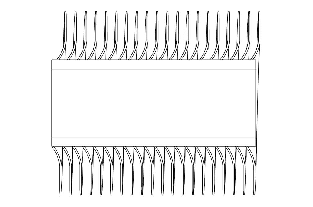 Continuously Wound Spiral Corrugated Form Finned Tubes
