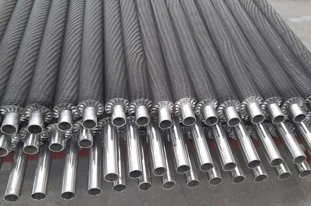 Continuously Wound Spiral Corrugated Form Finned Tubes