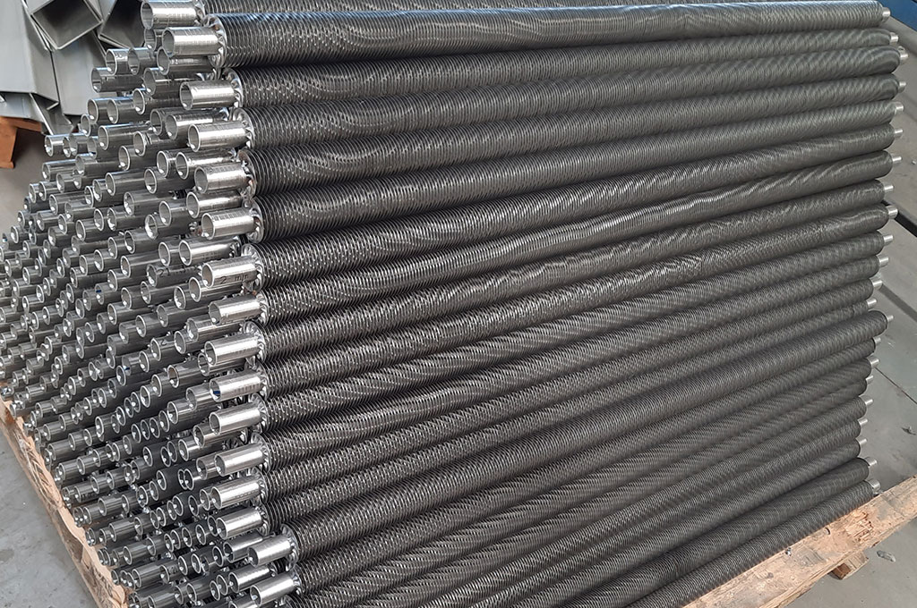 Continuously Wound Spiral Corrugated Form Finned Tubes