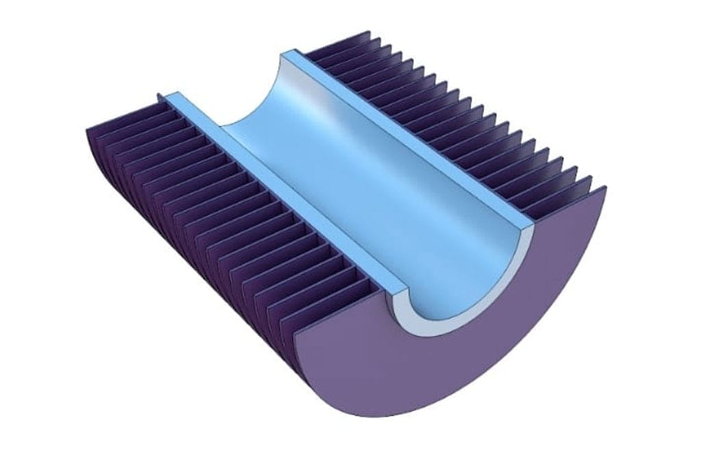 Continuously Wound Spiral L Form Finned Tubes