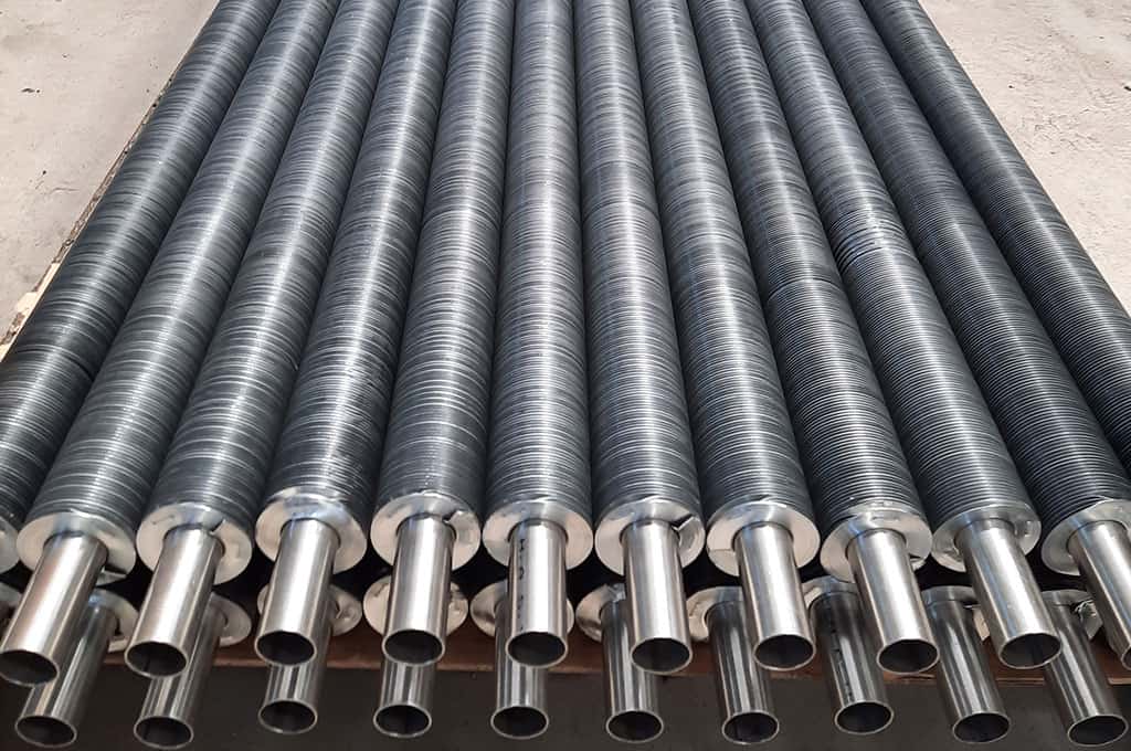 Continuously Wound Spiral L Form Finned Tubes