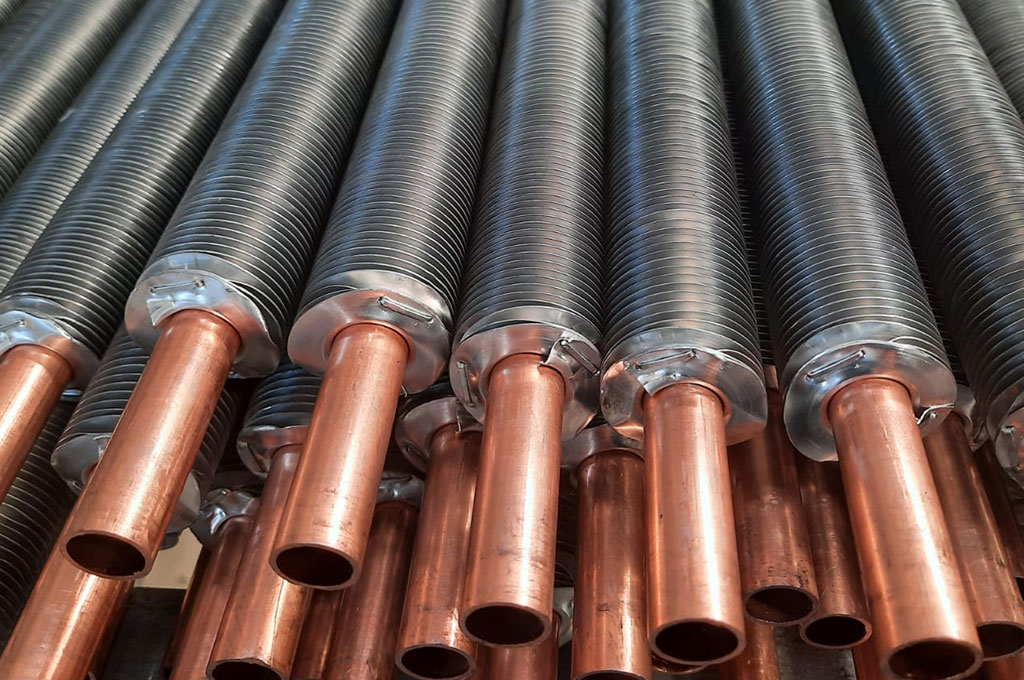 Continuously Wound Spiral L Form Finned Tubes