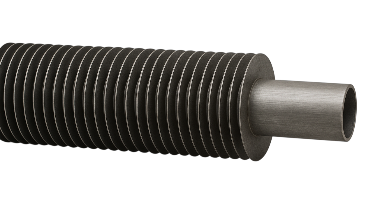 Sürekli Spiral Lazer Kaynaklı Form Kanatlı Borular